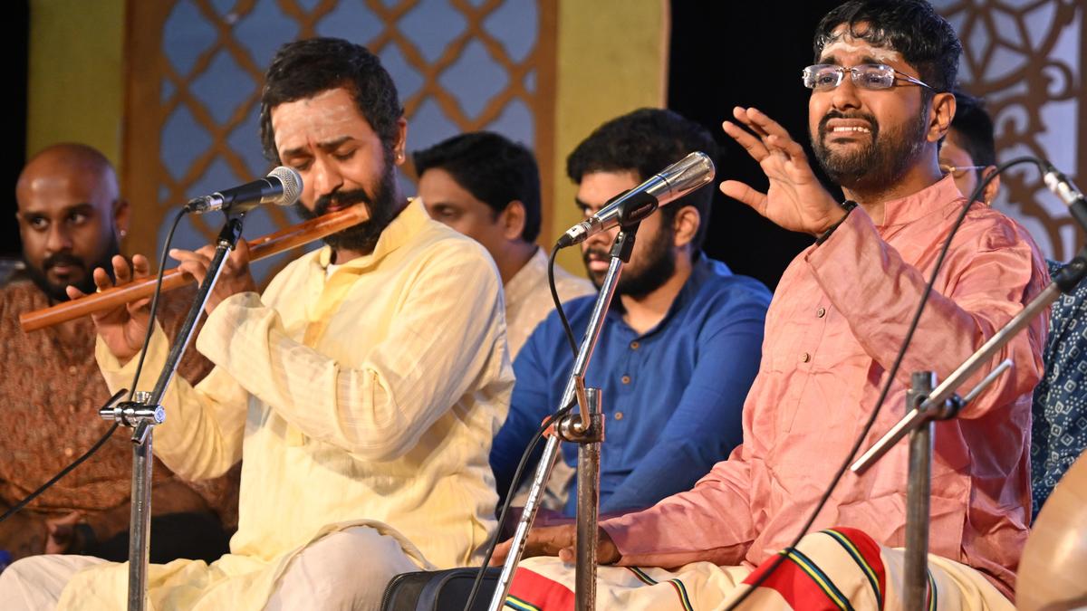 Two Carnatic artistes explored the nuances of vocal and instrumental music